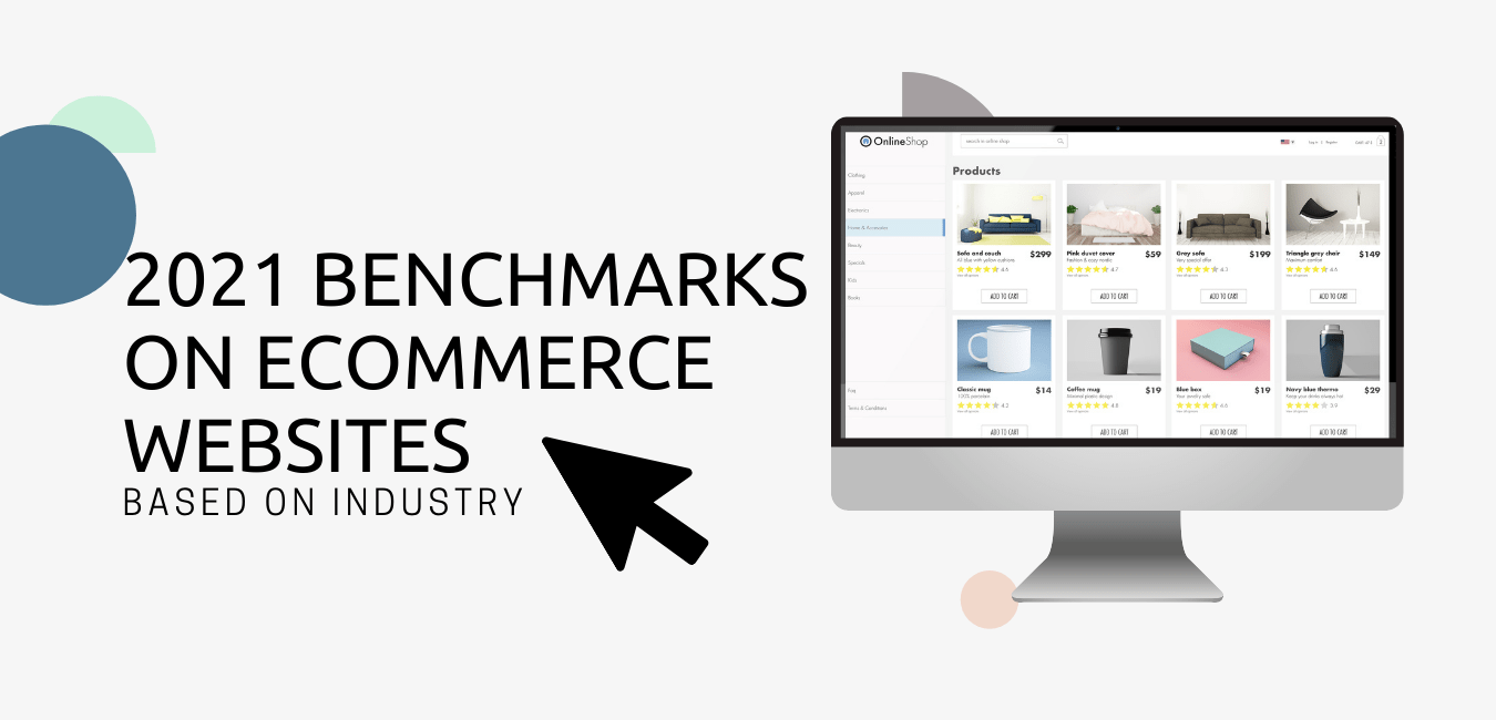 2021 Benchmarks on ecommerce websites