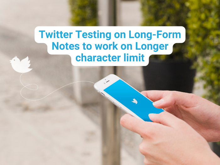Twitter Testing on Long-Form Notes with Longer Character Limit