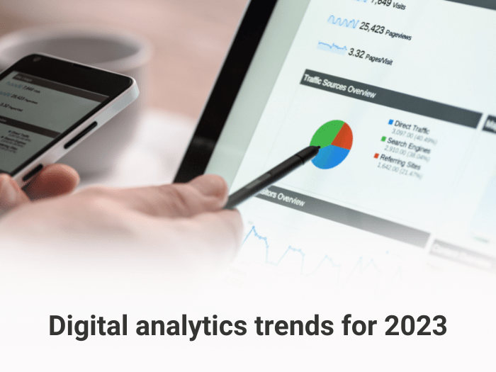 Digital analytics trends for 2023